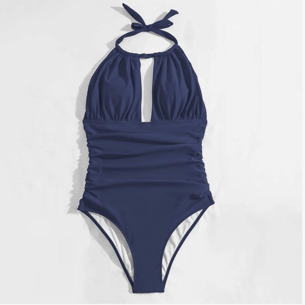 Monokini One Piece Swim Suits Tummy Control High Waisted - Picture 4 of 4